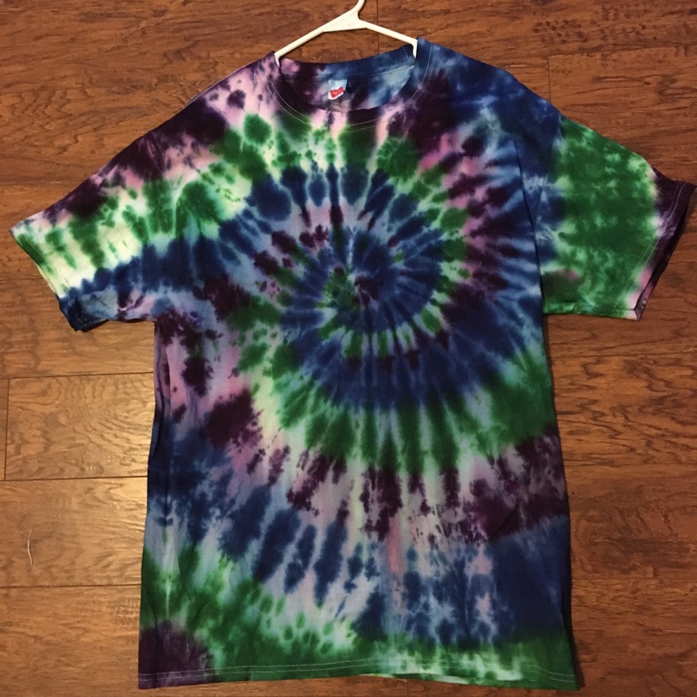 Tie dye shirts